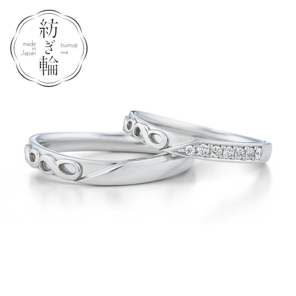 日本婚戒 日本製 紡ぎ輪系列 Tsumugiwa