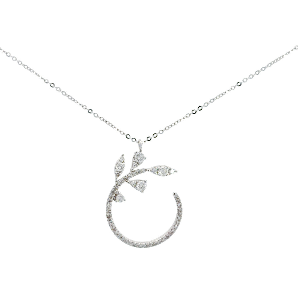 Diamond Necklace - Vine Pattern 藤蔓圖案鑽石項鍊