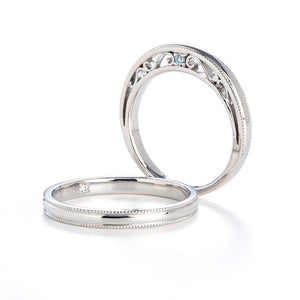日本婚戒  Twins Cupid系列 Blue Wedding