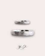 韓國獨立設計師系列 - 돌담 III 웨딩밴드 (砌石) - Yes I Do Diamonds