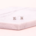 Clover diamond earrings - Yes I Do Diamonds